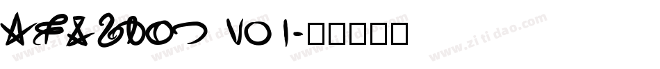 Version 501字体转换